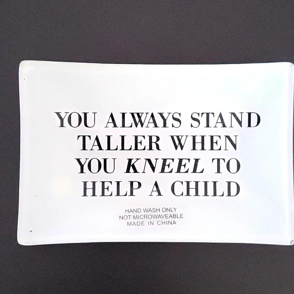 Glass Child Change 🪙🪙 Misc Tray with Inspirational Message